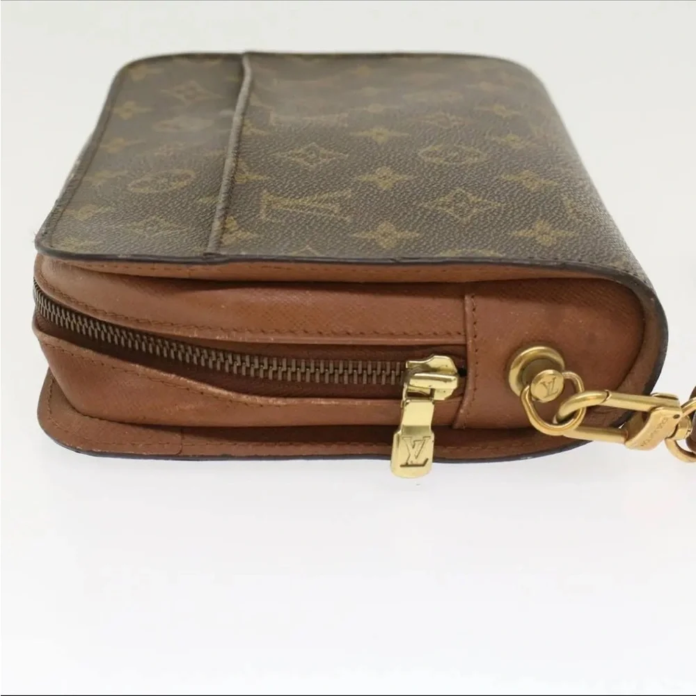 Authentic Vintage LOUIS VUITTON Monogram Orsay Clutch Bag M51790 LV Auth 43537